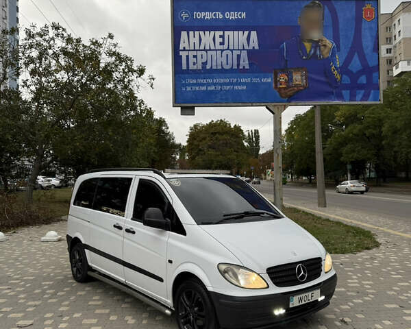 Белый Мерседес Вито, объемом двигателя 2.15 л и пробегом 371 тыс. км за 7900 $, фото 15 на Automoto.ua
