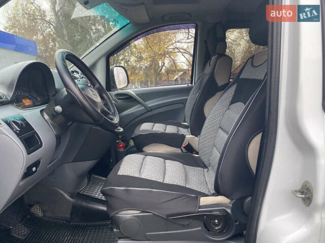 Белый Мерседес Вито, объемом двигателя 2.15 л и пробегом 263 тыс. км за 7499 $, фото 7 на Automoto.ua