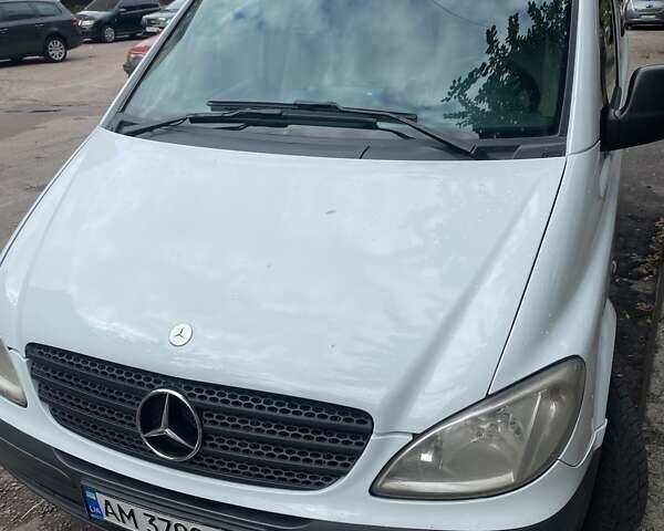 Белый Мерседес Вито, объемом двигателя 2.15 л и пробегом 408 тыс. км за 6200 $, фото 1 на Automoto.ua