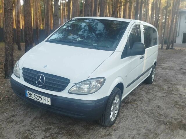 Белый Мерседес Вито, объемом двигателя 2.1 л и пробегом 340 тыс. км за 5800 $, фото 7 на Automoto.ua