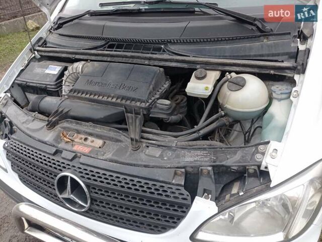 Белый Мерседес Вито, объемом двигателя 2.15 л и пробегом 180 тыс. км за 8000 $, фото 6 на Automoto.ua