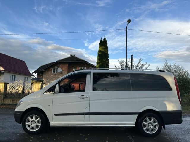 Белый Мерседес Вито, объемом двигателя 2.2 л и пробегом 293 тыс. км за 6700 $, фото 9 на Automoto.ua