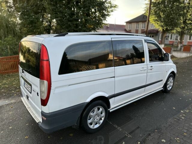 Белый Мерседес Вито, объемом двигателя 2.2 л и пробегом 293 тыс. км за 6700 $, фото 5 на Automoto.ua