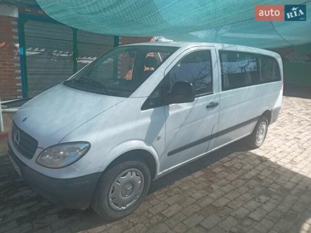 Белый Мерседес Вито, объемом двигателя 2.15 л и пробегом 172 тыс. км за 9500 $, фото 11 на Automoto.ua