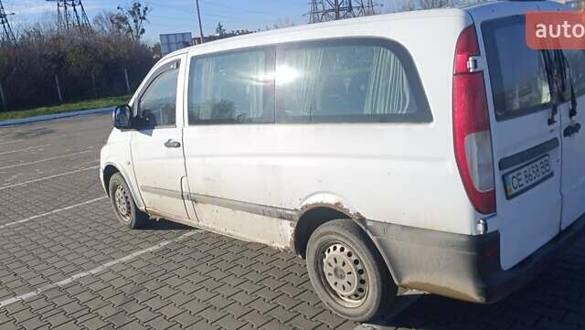 Белый Мерседес Вито, объемом двигателя 2.2 л и пробегом 446 тыс. км за 4600 $, фото 7 на Automoto.ua