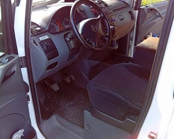 Белый Мерседес Вито, объемом двигателя 2.15 л и пробегом 330 тыс. км за 9300 $, фото 9 на Automoto.ua