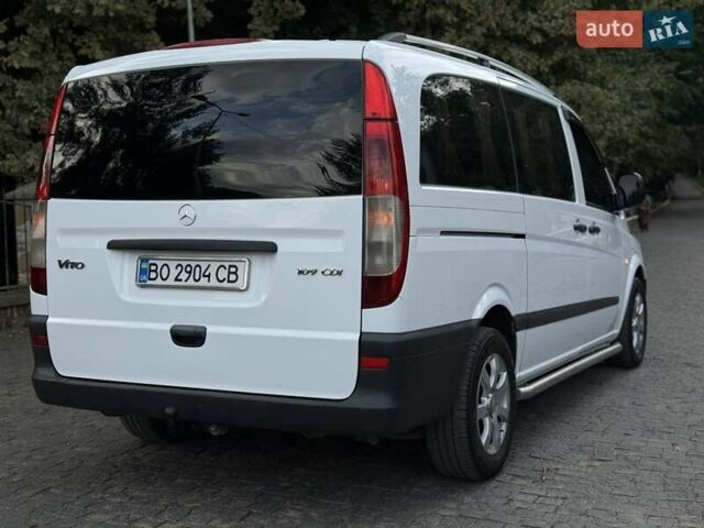 Белый Мерседес Вито, объемом двигателя 2.15 л и пробегом 360 тыс. км за 8700 $, фото 2 на Automoto.ua