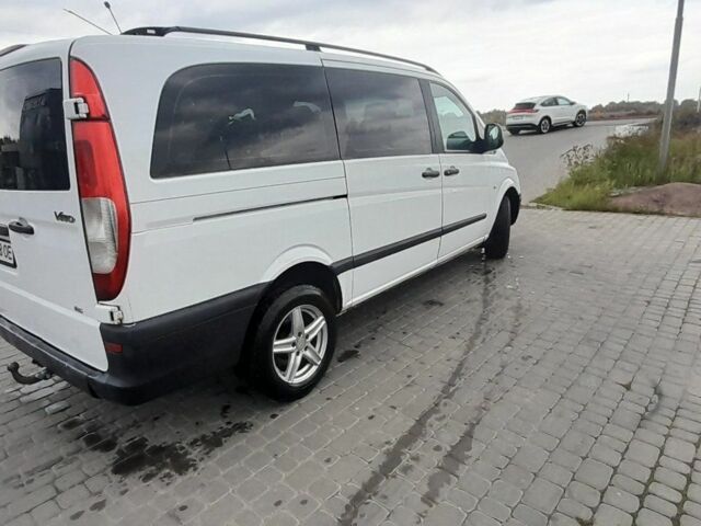 Белый Мерседес Вито, объемом двигателя 2.1 л и пробегом 430 тыс. км за 6100 $, фото 6 на Automoto.ua
