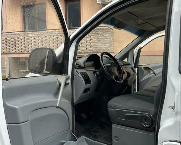 Белый Мерседес Вито, объемом двигателя 2.2 л и пробегом 415 тыс. км за 7500 $, фото 15 на Automoto.ua