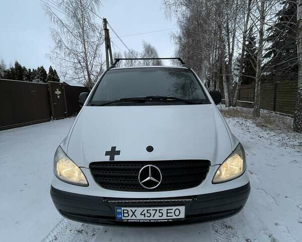 Белый Мерседес Вито, объемом двигателя 2.15 л и пробегом 600 тыс. км за 6250 $, фото 2 на Automoto.ua