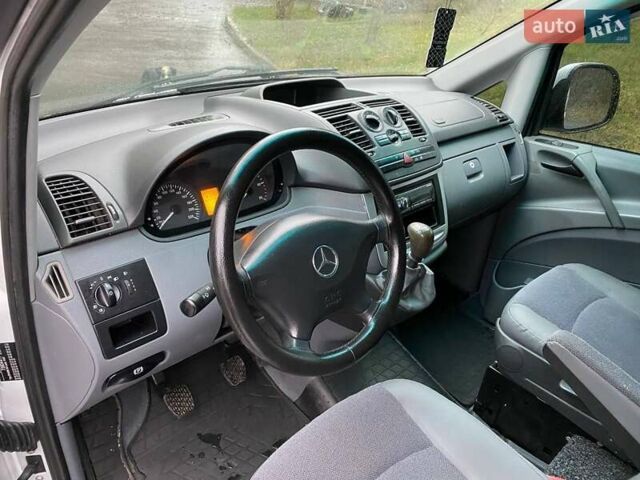 Белый Мерседес Вито, объемом двигателя 2.2 л и пробегом 336 тыс. км за 8999 $, фото 61 на Automoto.ua