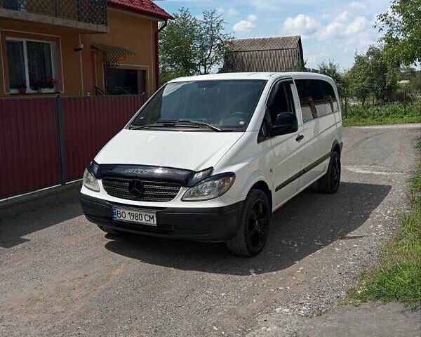 Белый Мерседес Вито, объемом двигателя 2.2 л и пробегом 323 тыс. км за 7777 $, фото 1 на Automoto.ua