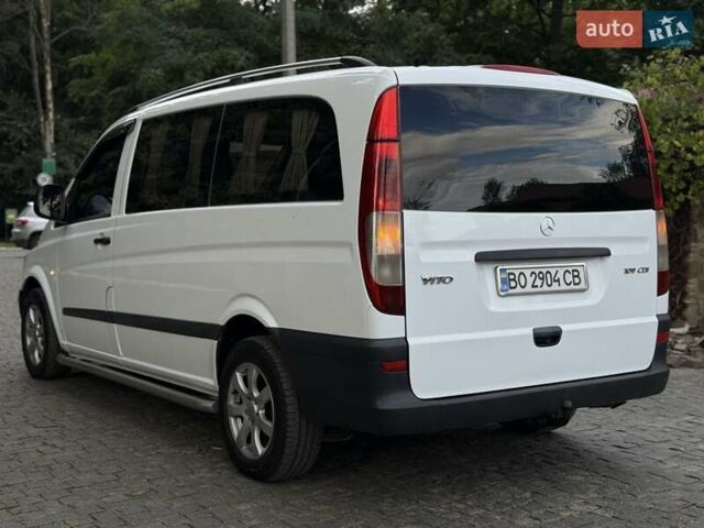 Белый Мерседес Вито, объемом двигателя 2.15 л и пробегом 360 тыс. км за 8700 $, фото 7 на Automoto.ua