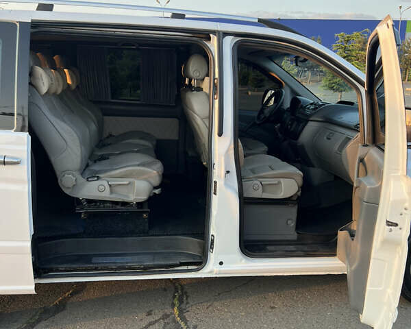 Белый Мерседес Вито, объемом двигателя 2.15 л и пробегом 375 тыс. км за 10500 $, фото 14 на Automoto.ua