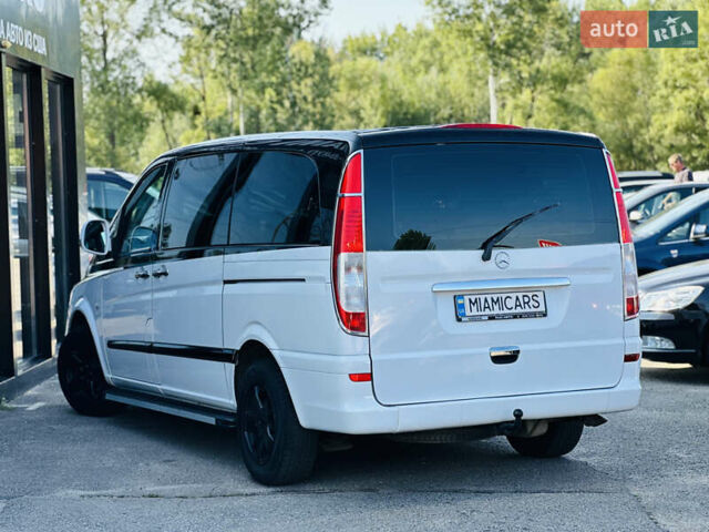 Белый Мерседес Вито, объемом двигателя 2.2 л и пробегом 255 тыс. км за 11700 $, фото 5 на Automoto.ua