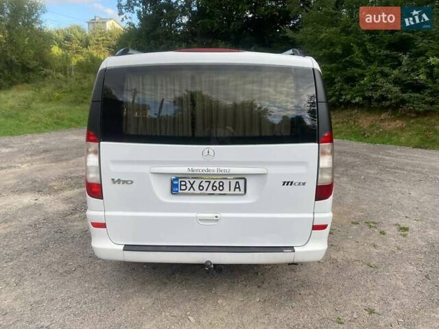 Белый Мерседес Вито, объемом двигателя 2.2 л и пробегом 336 тыс. км за 8999 $, фото 24 на Automoto.ua
