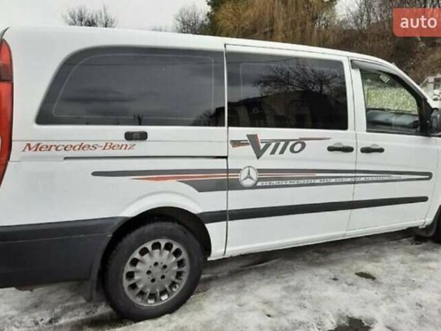Белый Мерседес Вито, объемом двигателя 2.2 л и пробегом 280 тыс. км за 8000 $, фото 10 на Automoto.ua