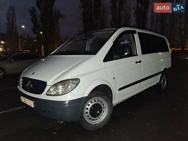 Белый Мерседес Вито, объемом двигателя 2.15 л и пробегом 439 тыс. км за 8350 $, фото 9 на Automoto.ua