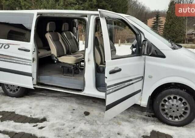 Белый Мерседес Вито, объемом двигателя 2.2 л и пробегом 280 тыс. км за 8000 $, фото 8 на Automoto.ua
