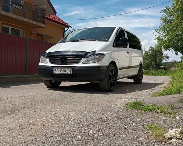 Белый Мерседес Вито, объемом двигателя 2.2 л и пробегом 323 тыс. км за 7777 $, фото 4 на Automoto.ua