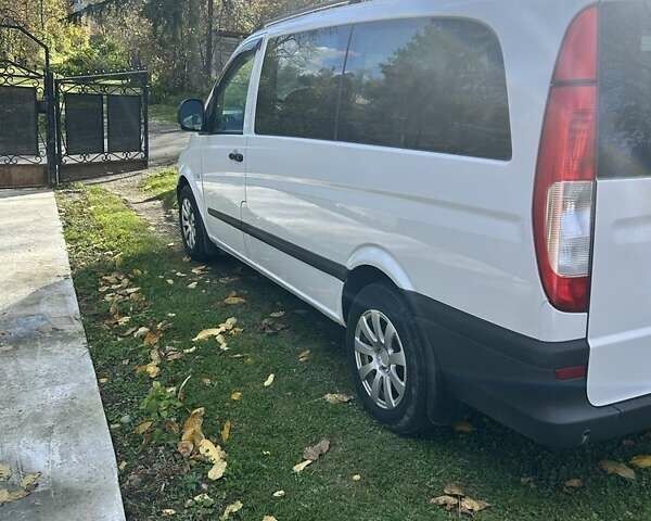 Белый Мерседес Вито, объемом двигателя 2.1 л и пробегом 323 тыс. км за 8850 $, фото 4 на Automoto.ua