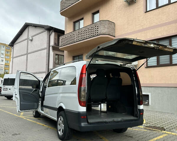 Белый Мерседес Вито, объемом двигателя 2.2 л и пробегом 415 тыс. км за 7500 $, фото 21 на Automoto.ua