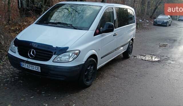 Білий Мерседес Віто, об'ємом двигуна 2.2 л та пробігом 340 тис. км за 12000 $, фото 9 на Automoto.ua