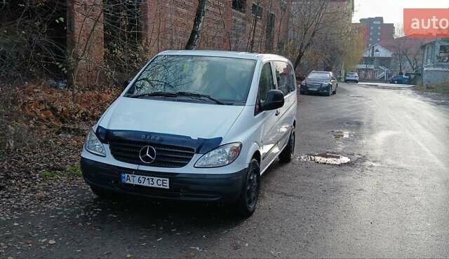 Білий Мерседес Віто, об'ємом двигуна 2.2 л та пробігом 340 тис. км за 12000 $, фото 10 на Automoto.ua