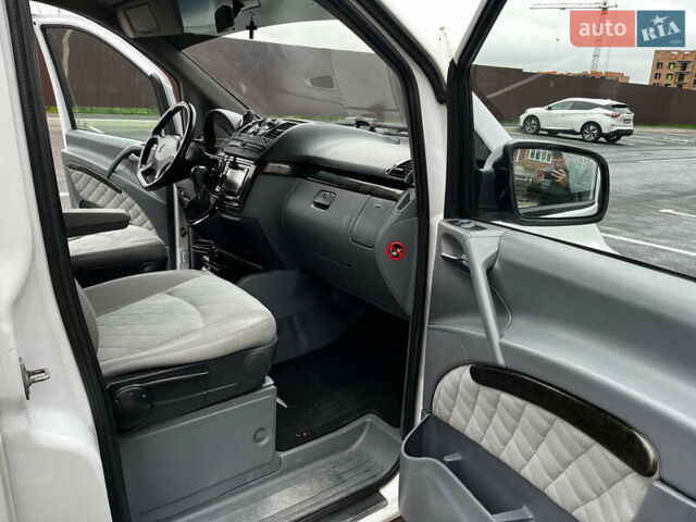 Белый Мерседес Вито, объемом двигателя 2.15 л и пробегом 370 тыс. км за 8000 $, фото 8 на Automoto.ua