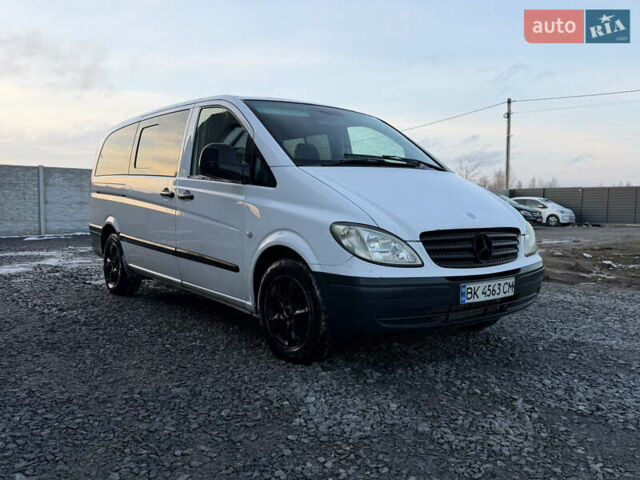 Белый Мерседес Вито, объемом двигателя 2.15 л и пробегом 350 тыс. км за 8400 $, фото 1 на Automoto.ua