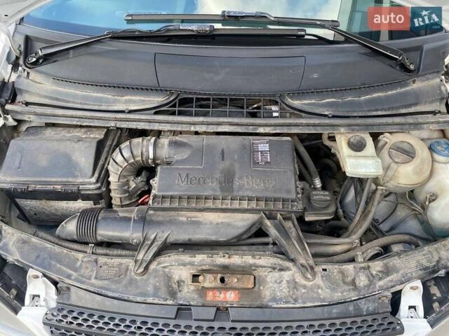 Белый Мерседес Вито, объемом двигателя 2.15 л и пробегом 400 тыс. км за 9200 $, фото 11 на Automoto.ua