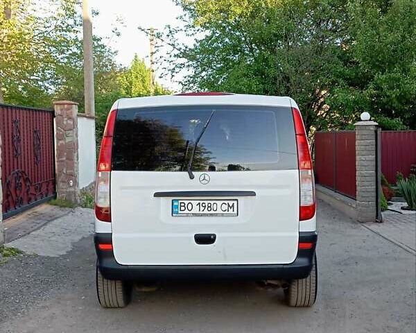 Белый Мерседес Вито, объемом двигателя 2.2 л и пробегом 323 тыс. км за 7777 $, фото 2 на Automoto.ua