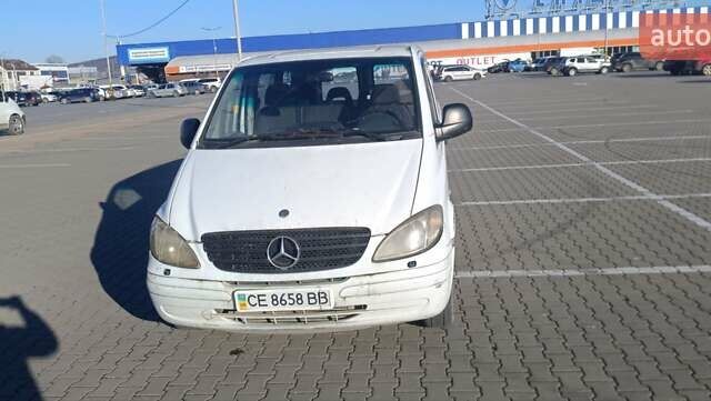 Белый Мерседес Вито, объемом двигателя 2.2 л и пробегом 446 тыс. км за 4600 $, фото 4 на Automoto.ua
