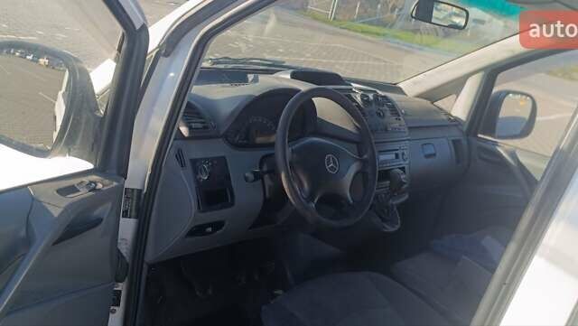 Белый Мерседес Вито, объемом двигателя 2.2 л и пробегом 446 тыс. км за 4600 $, фото 8 на Automoto.ua
