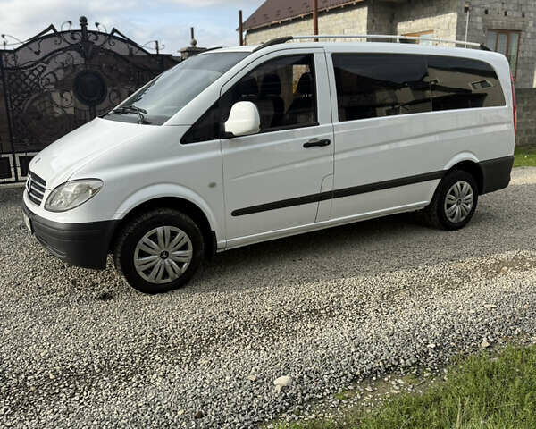 Белый Мерседес Вито, объемом двигателя 2.2 л и пробегом 285 тыс. км за 7300 $, фото 7 на Automoto.ua