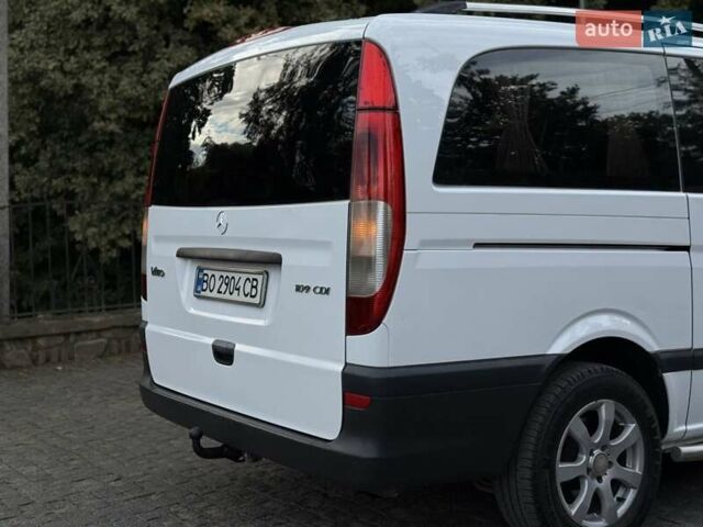 Белый Мерседес Вито, объемом двигателя 2.15 л и пробегом 360 тыс. км за 8700 $, фото 15 на Automoto.ua