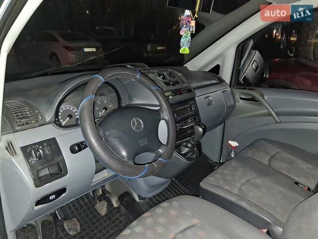 Белый Мерседес Вито, объемом двигателя 2.15 л и пробегом 439 тыс. км за 8350 $, фото 17 на Automoto.ua