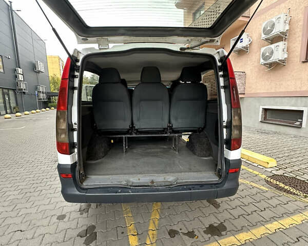 Белый Мерседес Вито, объемом двигателя 2.2 л и пробегом 415 тыс. км за 7500 $, фото 20 на Automoto.ua