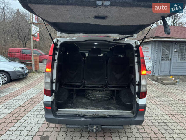 Белый Мерседес Вито, объемом двигателя 2.15 л и пробегом 250 тыс. км за 7700 $, фото 17 на Automoto.ua