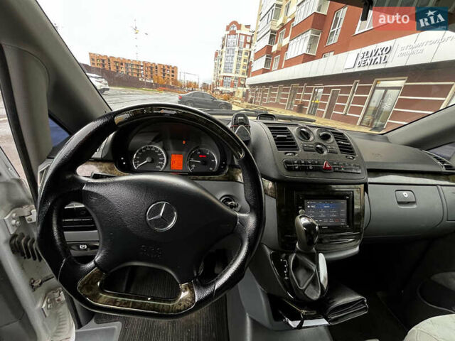Белый Мерседес Вито, объемом двигателя 2.15 л и пробегом 370 тыс. км за 8000 $, фото 9 на Automoto.ua