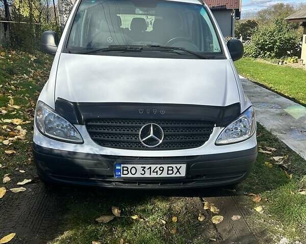 Белый Мерседес Вито, объемом двигателя 2.1 л и пробегом 323 тыс. км за 8850 $, фото 2 на Automoto.ua
