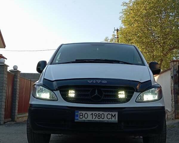 Белый Мерседес Вито, объемом двигателя 2.2 л и пробегом 323 тыс. км за 7777 $, фото 3 на Automoto.ua