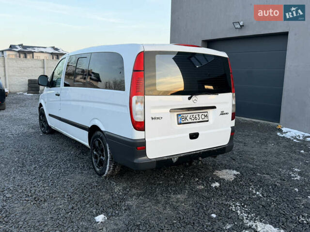Белый Мерседес Вито, объемом двигателя 2.15 л и пробегом 350 тыс. км за 8400 $, фото 6 на Automoto.ua