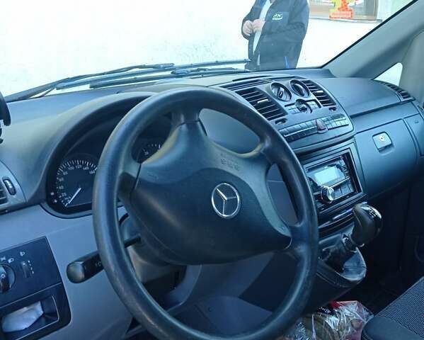 Белый Мерседес Вито, объемом двигателя 2.1 л и пробегом 320 тыс. км за 8600 $, фото 3 на Automoto.ua