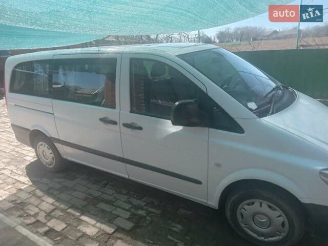 Белый Мерседес Вито, объемом двигателя 2.15 л и пробегом 172 тыс. км за 9500 $, фото 10 на Automoto.ua