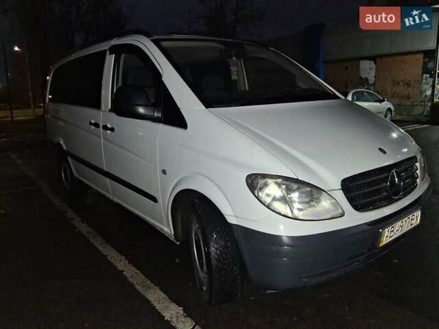 Белый Мерседес Вито, объемом двигателя 2.15 л и пробегом 439 тыс. км за 8350 $, фото 4 на Automoto.ua