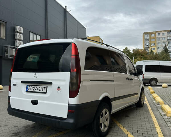Белый Мерседес Вито, объемом двигателя 2.2 л и пробегом 415 тыс. км за 7500 $, фото 5 на Automoto.ua