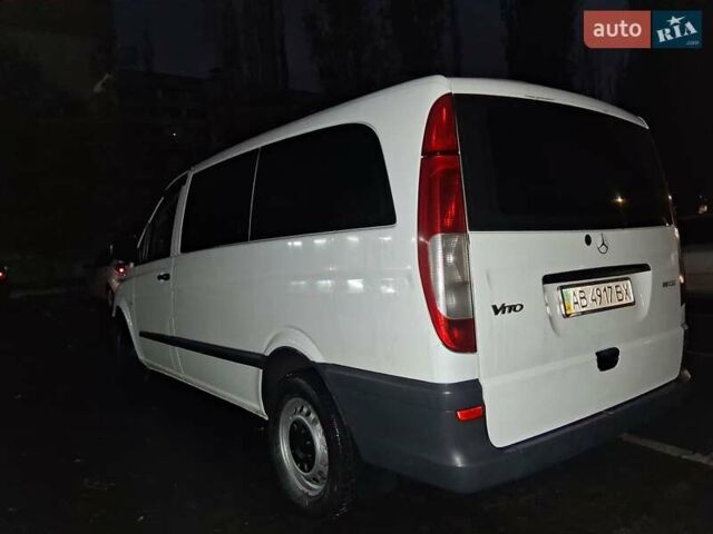 Белый Мерседес Вито, объемом двигателя 2.15 л и пробегом 439 тыс. км за 8350 $, фото 2 на Automoto.ua