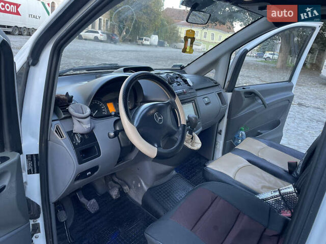 Белый Мерседес Вито, объемом двигателя 2.15 л и пробегом 300 тыс. км за 7000 $, фото 9 на Automoto.ua