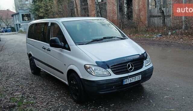 Білий Мерседес Віто, об'ємом двигуна 2.2 л та пробігом 340 тис. км за 12000 $, фото 4 на Automoto.ua